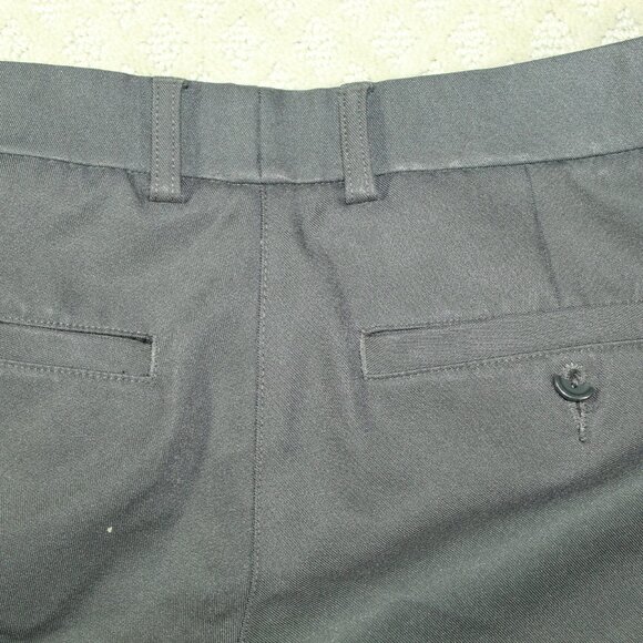 Oobe Women's Chino Low Rise Straight Leg Pant Grey Sz 6(30) X31" - Picture 6 of 6